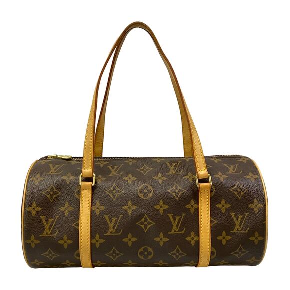 Louis Vuitton Handbags - Louis Vuitton Papillon 30 Monogram Handbag M51385 Dark Brown Light Brown
